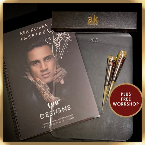 AK Inspires Henna Book 2 Kit  (Free Workshop date: Nov 5 2023)