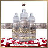 Bollywood Glitter Gel - Platinum - Ash Kumar Products UK