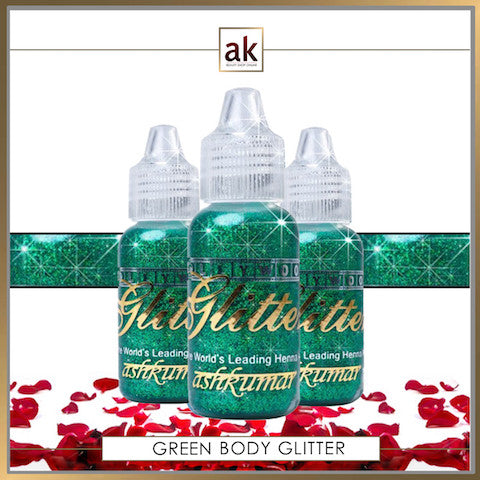 Bollywood Glitter Gel - Emerald Green - Ash Kumar Products UK