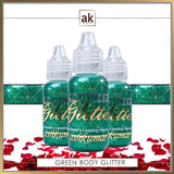 Bollywood Glitter Gel - Emerald Green - Ash Kumar Products UK